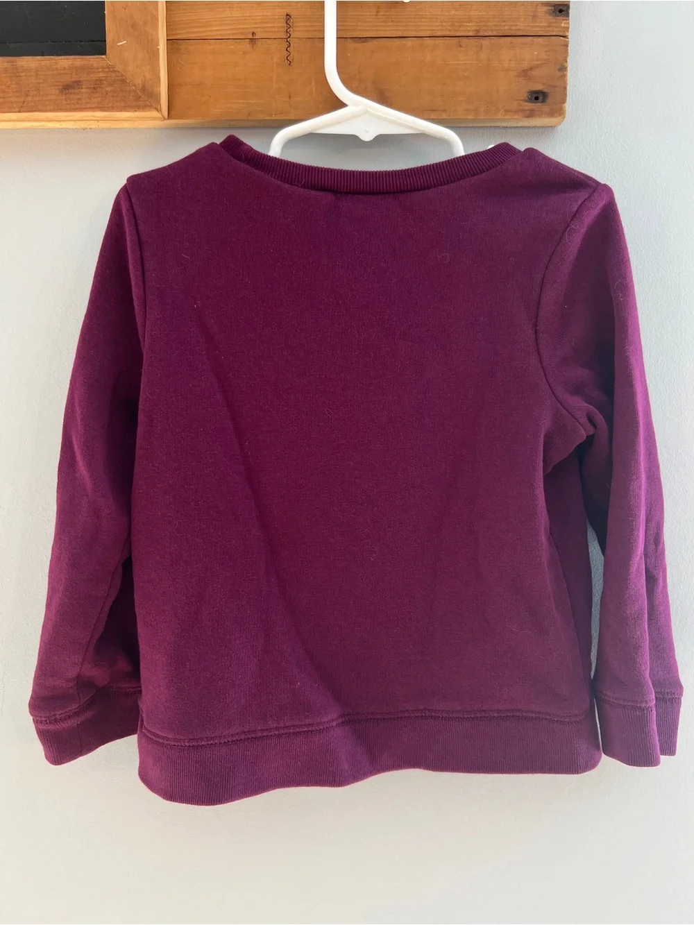 GAP Toddler Crewneck Sweatshirt Maroon Size 4T